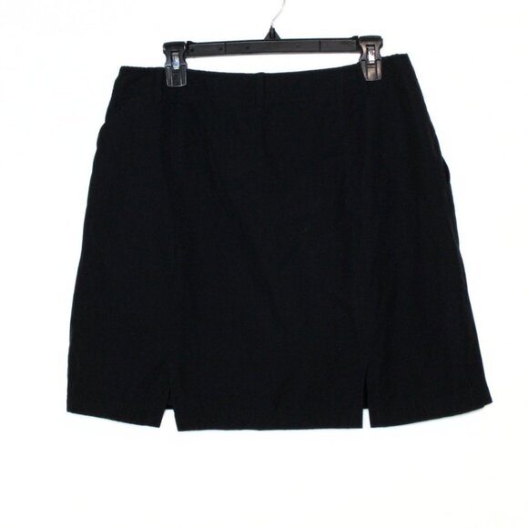 Quest womens skort size 12 black stretchy shorts lining mini hiking outdoor wear - Picture 6 of 8